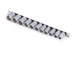 Набор головк 11пр., 3/8''6-гр., (8, 10 -19мм)на планке RockForce##Rock FORCE RF-3111-5