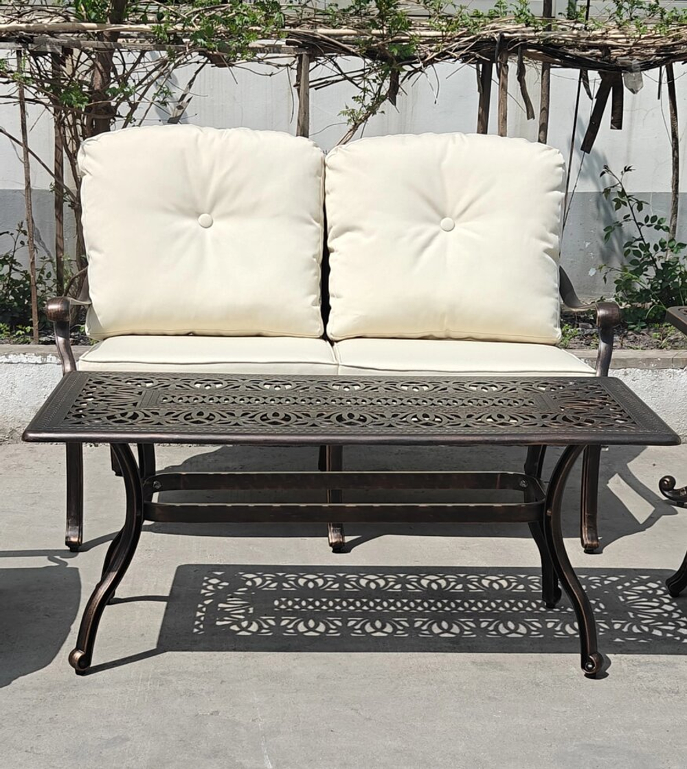 Комплект мебели из литого алюминия Madrid 3