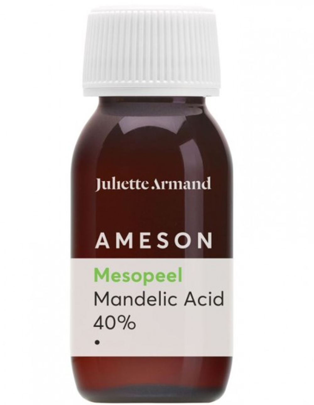 MANDELIC ACID 40%, МИНДАЛЬНЫЙ ПИЛИНГ 40% PH 2,0, JULIETTE ARMAND,  для чувствительной, аллергической, проблемной, с признаками купероза, очень тонкой и нежной кожи всех фототипов.