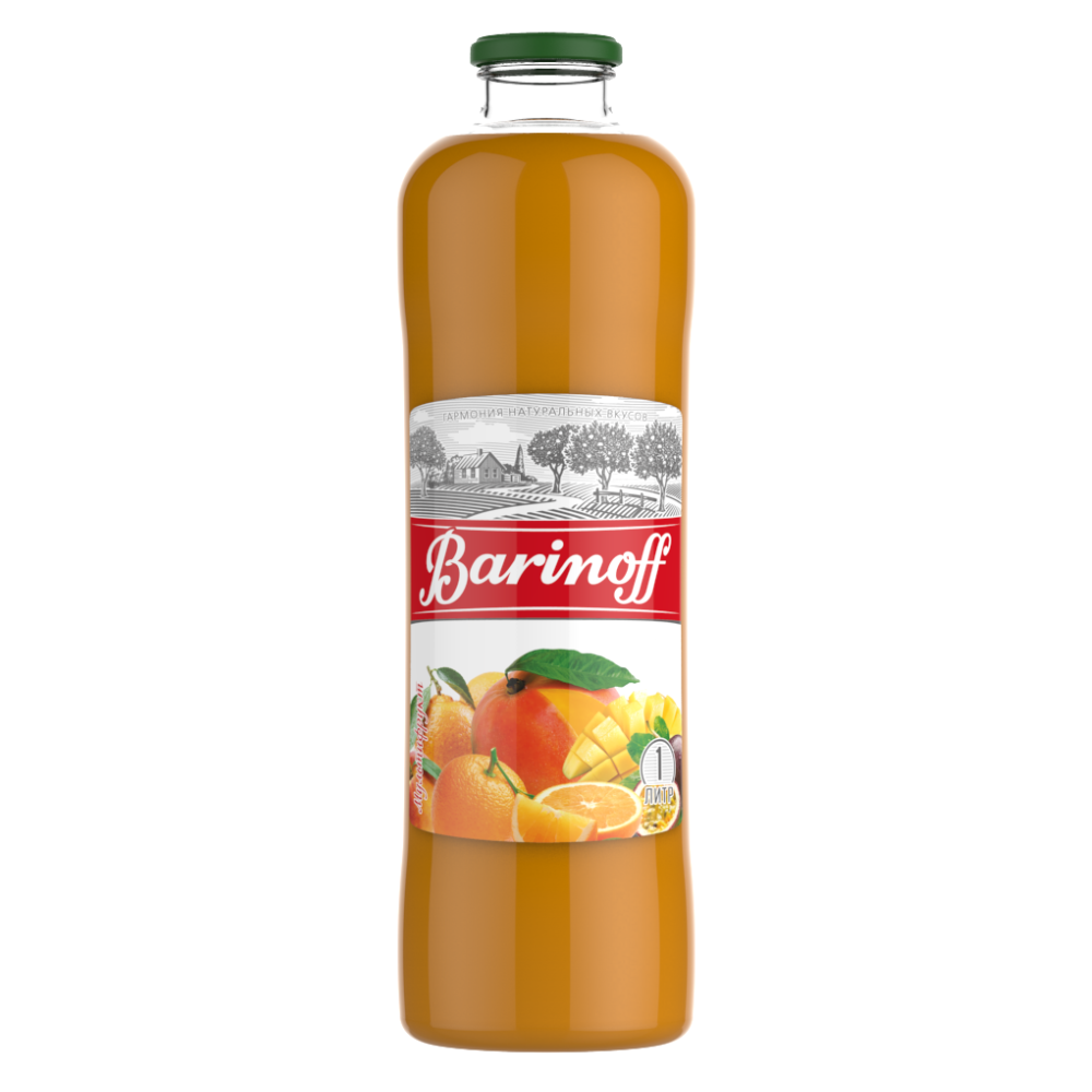 Напиток Нектар Barinoff Мультифрукт с мякотью 1 л