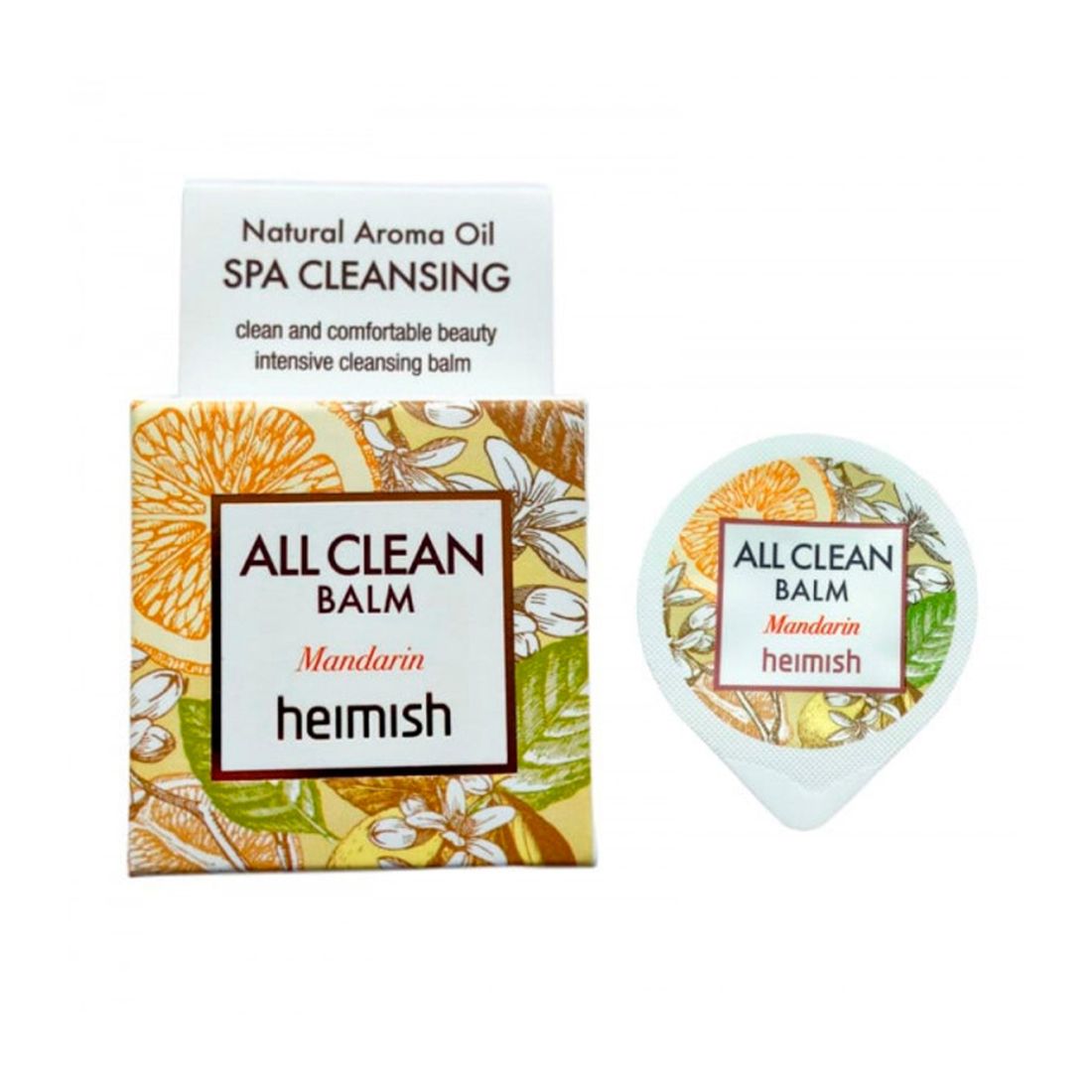 Очищающий бальзам с мандарином Heimish All Clean Balm Mandarin 5мл