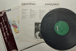 Винтажная виниловая пластинка LP McCoy Tyner Inner Voices (Japan 1978) (Obi)