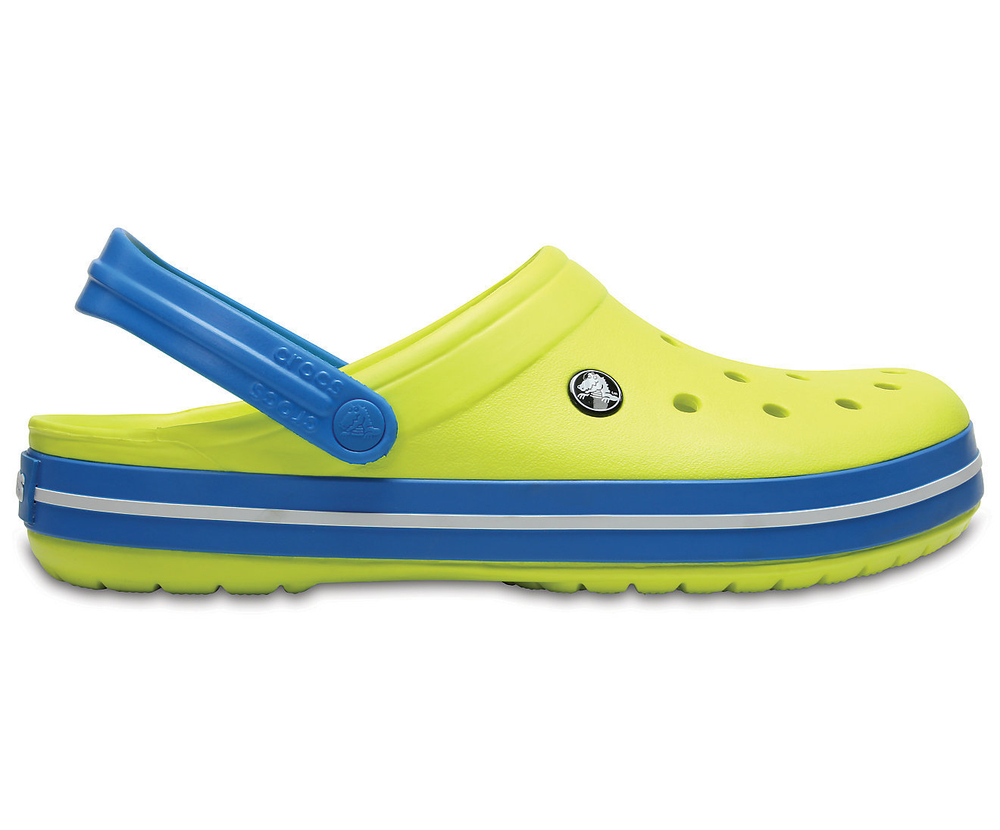Сабо Crocs Crocband Tennis Ball Green/Ocean