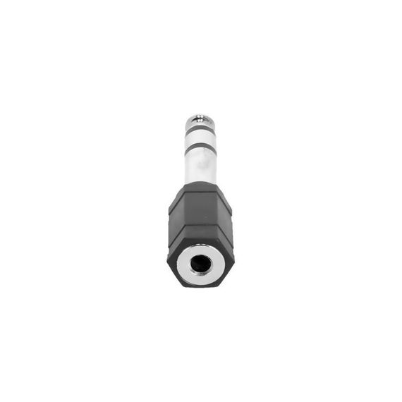 Adam Hall K3AMF3JM3 - адаптер TRS (jack) stereo 3.5 mm (F) - TRS (jack) stereo 6.3 mm (M)