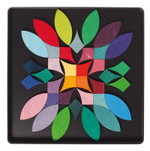 Магнитная деревянная мозаика "Круги", 40 деталей