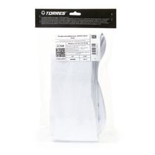 !Гольфы волейб. TORRES Sport Team, FS11011-01-39-41, р.39-41, БЕЛ, хлопок, полиамид, латекс,эластан