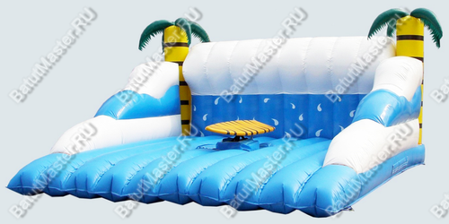 Баланс борд "Веселые тропики", борд+батут, размер 5*5*3,5 м