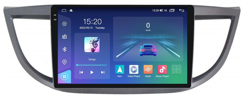 Магнитола для Honda CR-V 2012-2018 - Parafar PF983RN2K на Android 13, QLED+2K, ТОП процессор, 4Гб+32Гб, CarPlay, 4G SIM-слот