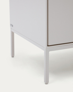 Vedrana Тумбочка прикроватная 2 ящика белый лак 60 x 55 см