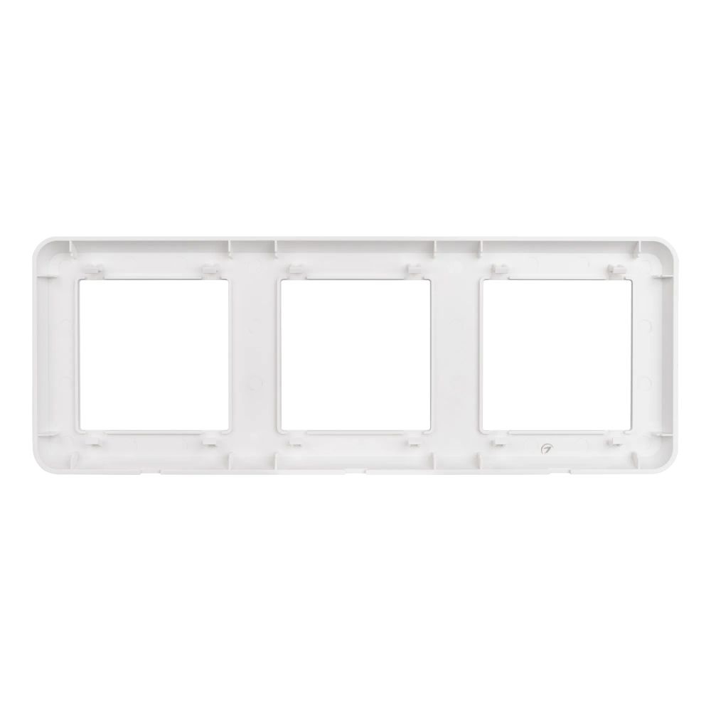 Рамка пластиковая FRM-VERSA-PL-3-WH (Arlight, -) 043782