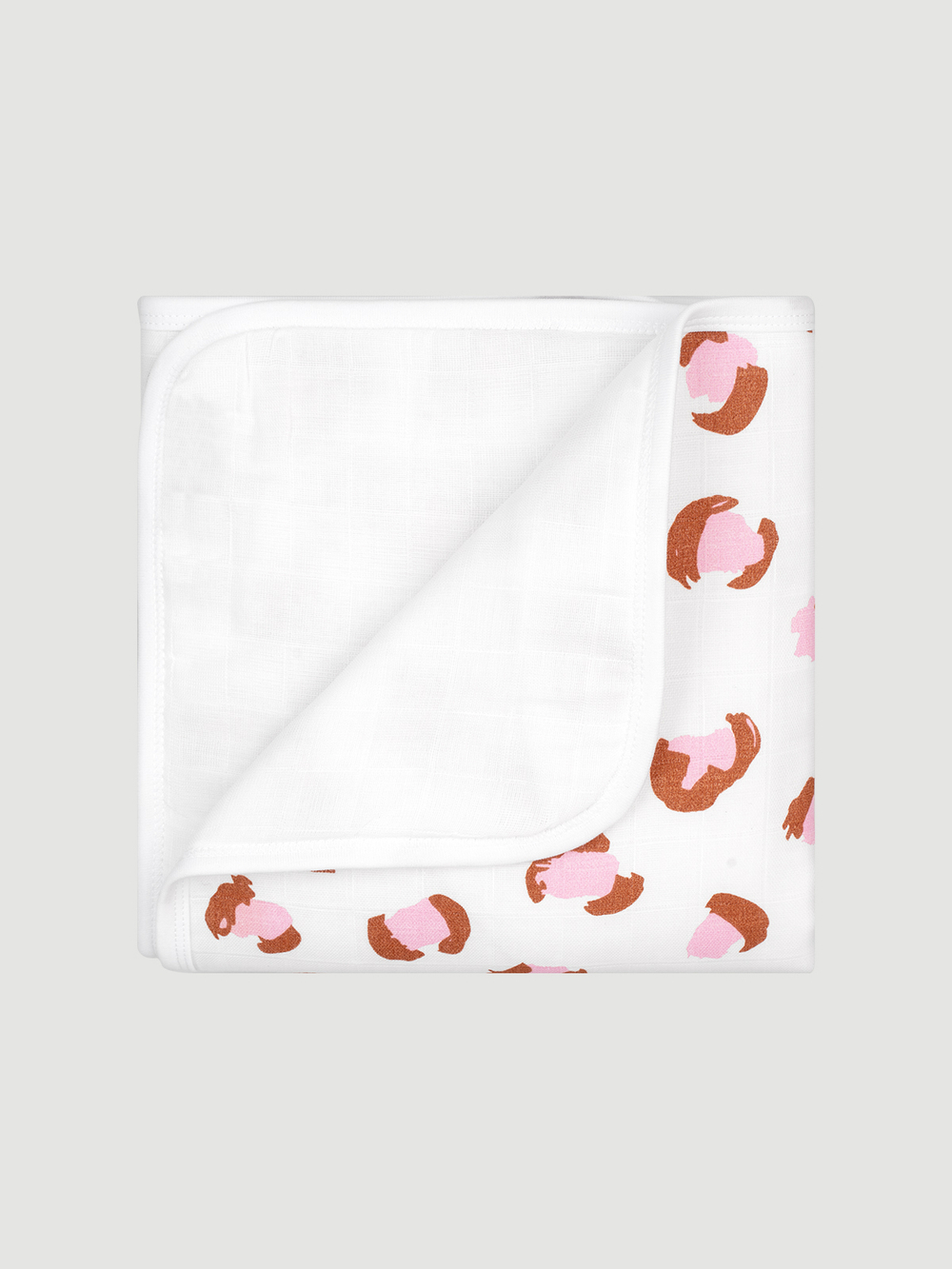 Муслиновое утеплённое одеяло Mjölk Леопард