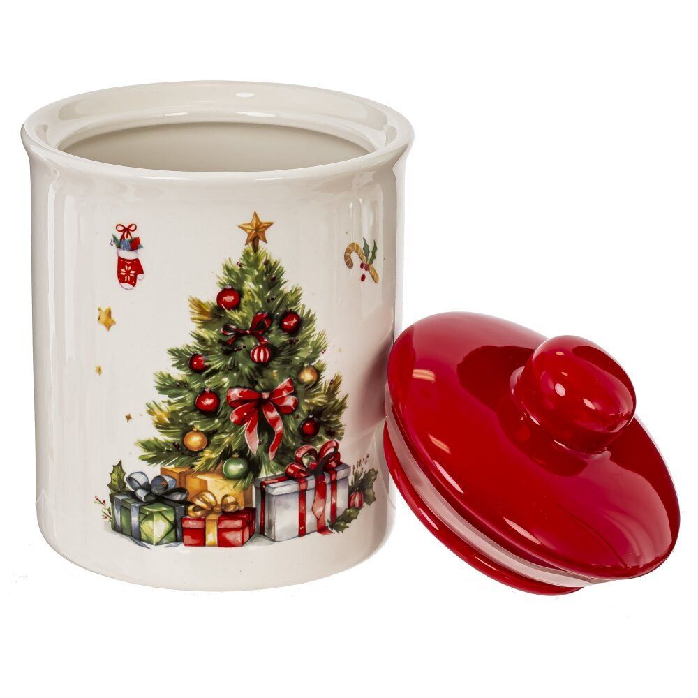 GAEM Ёмкость для сыпучих продуктов "Елочка", 450 мл, L10 W10 H13 см