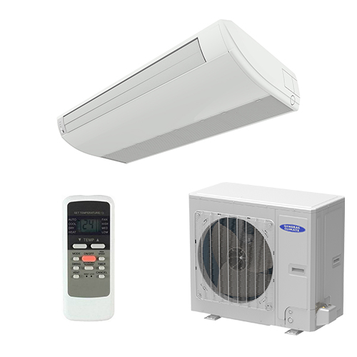 Коммерческая сплит-система напольно-потолочного типа General Climate тип F GC-CF60HRF / GU-U60HF