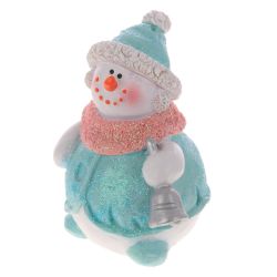 GAEM Фигурка декоративная "Снеговик", L5,5 W5,5 H8,5 см, 4в.