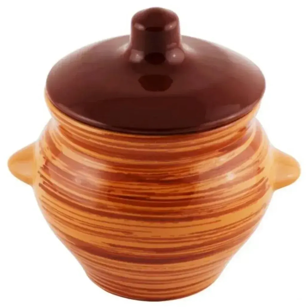 Горшок 0,5 л для жаркого Полосы