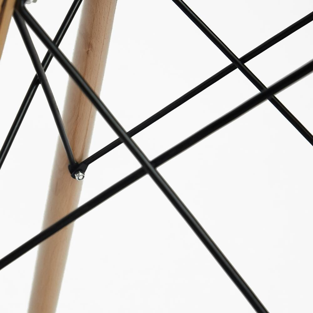 Стол CINDY GLASS (mod.80GLASS) металл/стекло, прозрачный, D80х75см