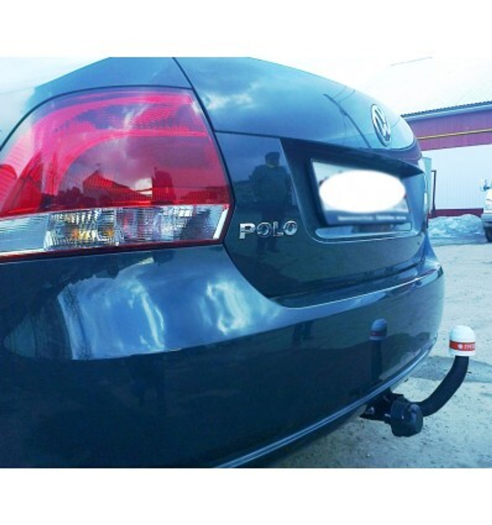 Фаркоп Трейлер 9130 на Volkswagen Polo Sedan (4dr.) седан 2010г.-(паспорт и сертификат в комплекте)(без электрики)