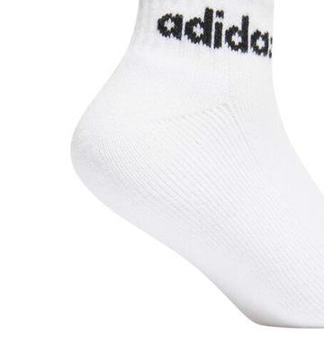 Теннисные носки Adidas Kids Linear Ankle 5P - white