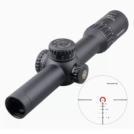 Оптический прицел Vector Optics Continental x6 1-6x28 FFP 34mm