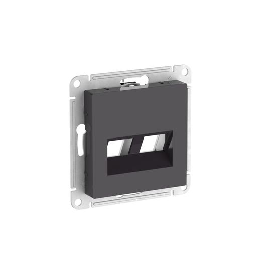 ATLASDESIGN НАКЛАДКА двойная для информационных функций типа Keystone, БАЗАЛЬТ