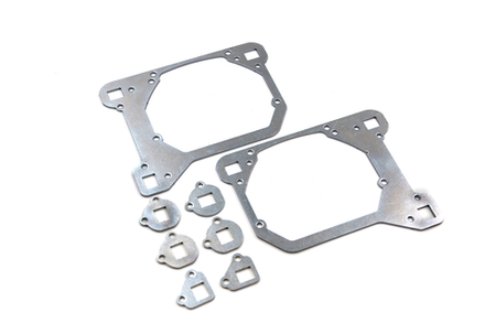 Kia Cerato (2018-2022) LED переходные рамки для замены линз (комплект, 2шт)