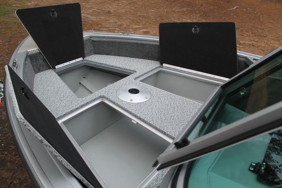 Катер-лодка алюминиевая ALBAKORE 470 fish Lite