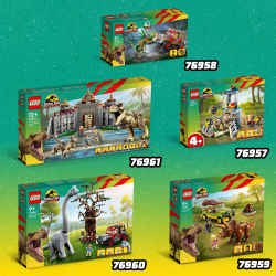LEGO Jurassic World — Центр для посетителей: Нападение тираннозавра и хищника 76961 / артикул   76961  / GTIN 5702017421964