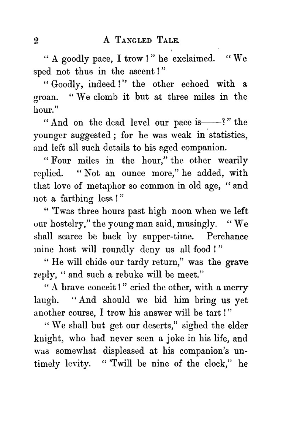 A Tangled Tale Mathematical Puzzles by Lewis Carroll | Charles Lutwidge Dodgson