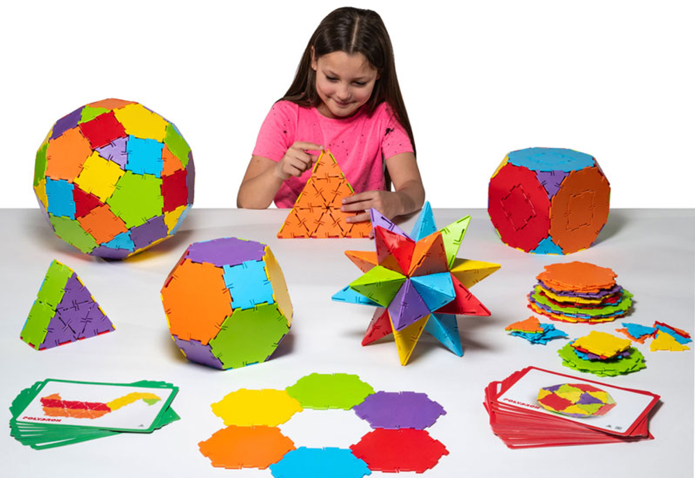 Набор по основам математики и конструирования Полидрон "ОРИГИНАЛЬНАЯ ГЕОМЕТРИЯ"