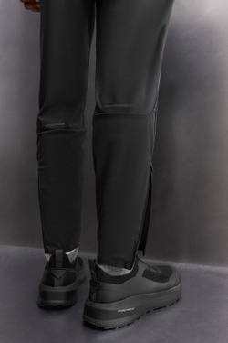 ZARA ТЕХНИЧЕСКИЕ БРЮКИ В СТИЛЕ КОЛОР-БЛОК, АНТРАЦИТОВО-СЕРЫЙ