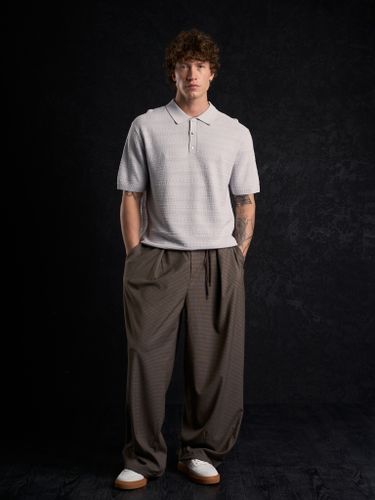 Серая трикотажная футболка-поло Laine New