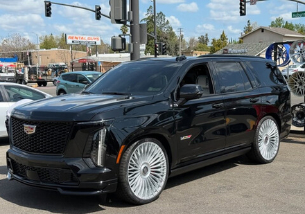 Комплект для занижения адаптивной пневмоподвески на Cadillac Escalade V 2021-2024+ Кадиллак клиренс дорожный просвет