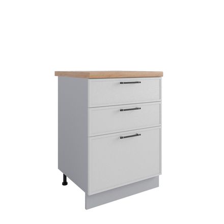 Кухня Модуль СЯШ 600 Марта Белый Скин