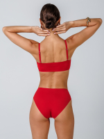 Слипы бесшовные цвет Красный, размер M