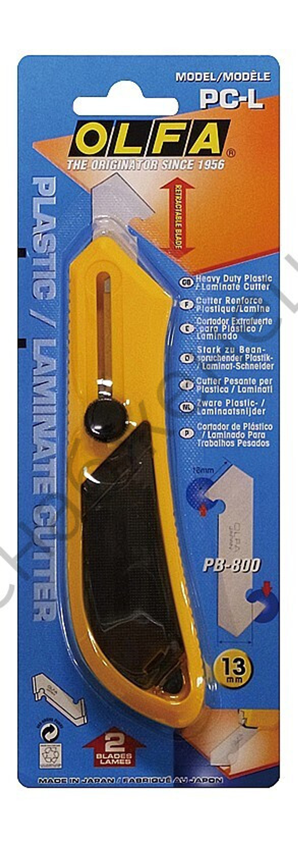 OLFA 13 мм, для пластика, усиленный резак (OL-PC-L)