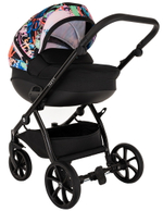 Детская коляска Tutis Nanni 7 2 в 1 1532119 Black Painting