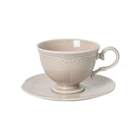 Чайная пара 250 мл, фарфор,серия "Aristocrat-Peach Tea", Noble