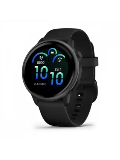 Умные часы Garmin Vivoactive 6 Slate with Black Band (010-02985-40)