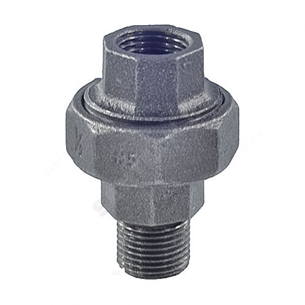 Соединитель прямой американка чугун Ду 20 (3/4") ВР/НР Fittex PLUS