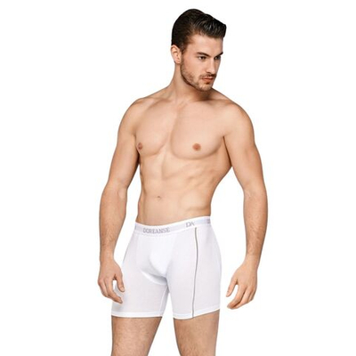 Удлиненные трусы-боксеры +size Doreanse Elegant (Размер: XXXL) (Цвет: белый)