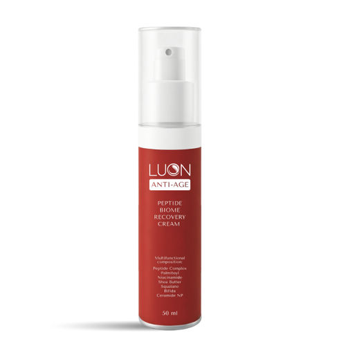 LUON Крем для лица с комплексом пептидов и пробиотиков - Peptide Biome Recovery cream 50 мл.