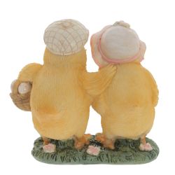 GAEM Фигурка декоративная "Цыплята", L8 W5 H7,5 см