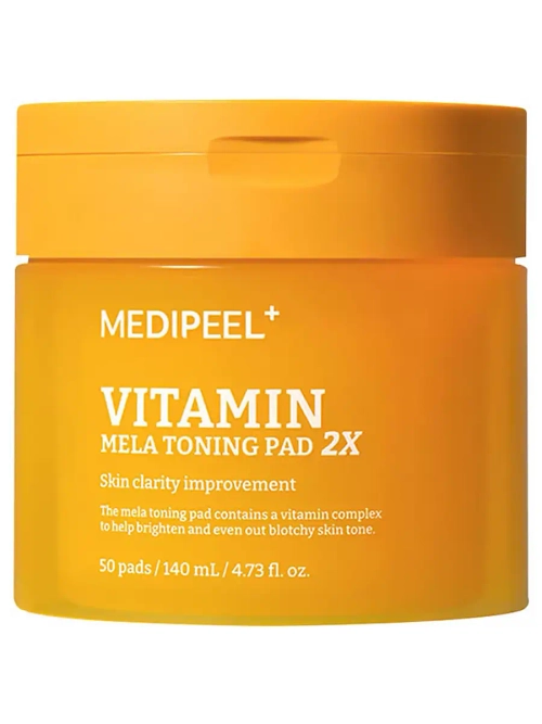 Medi-Peel Vitamin Mela Toning Pad 2Х витаминные пэды для лица для тонуса и сияния кожи