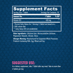 HaYa Labs Бетаина гидрохлорид (Betaine HCL) 650mg 90 tab