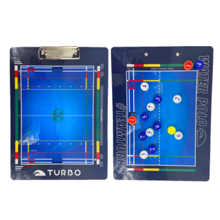 Тактическая магнитная доска TURBO WATER POLO MAGNETIC TACTICAL BOARD для водного поло