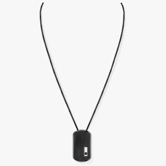 Messika Move Titanium pendant necklace large