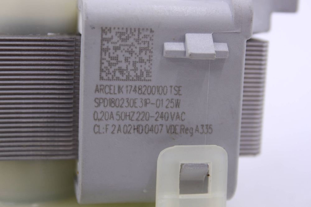 Сливной насос (помпа) посудомоечной машины Beko 1748200100