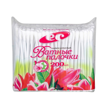 Ватные палочки белые Емельянъ Савостинъ (200 шт)