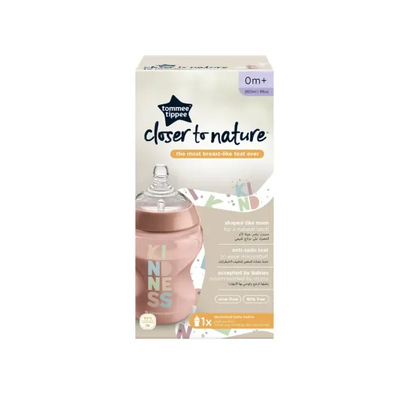 Бутылочка Tommee tippee 260 мл в ассортименте