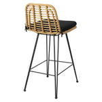 Стул полубарный vetle flat, ротанг